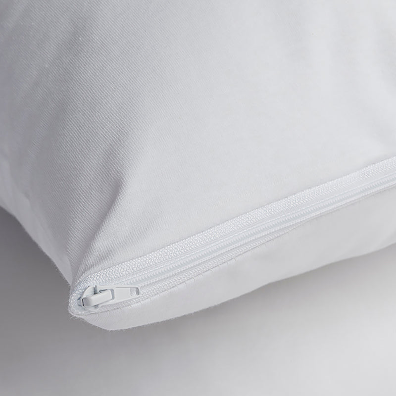 MEVAK LIVING - Funda de almohada impermeable M/ Punto algodón