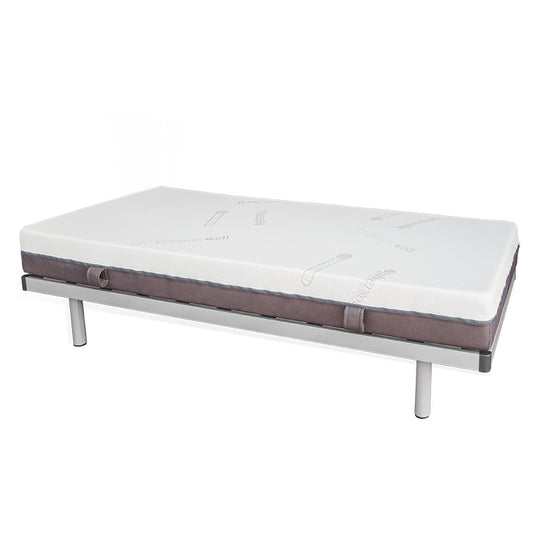 MEVAK LIVING - Matelas viscoélastique M/ViscoSilver (hauteur 18cm)