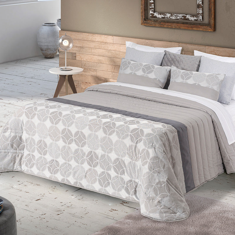 MEVAK LIVING - Jacquard duvet M/Circles