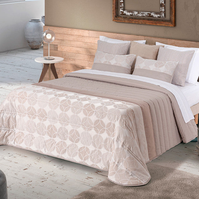 MEVAK LIVING - Jacquard duvet M/Circles