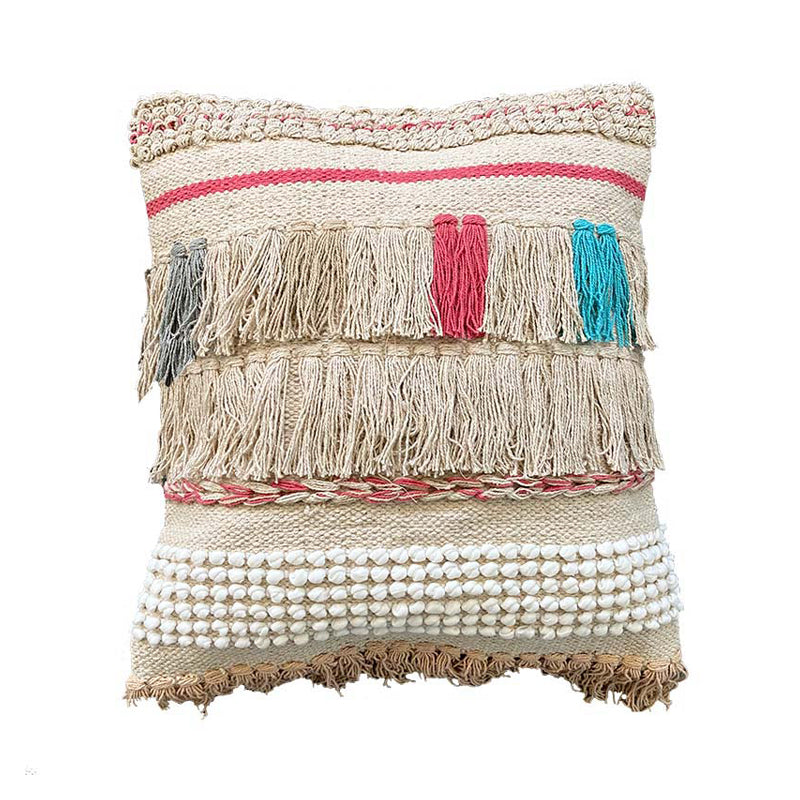 MEVAK LIVING - Housse de coussin en coton M/Deva