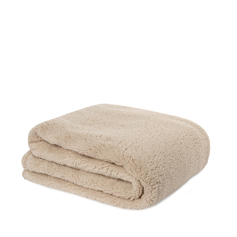 MEVAK LIVING - Couverture en peau de mouton M/Lamma