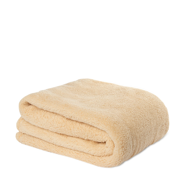 MEVAK LIVING - Shearling blanket M/Lamma