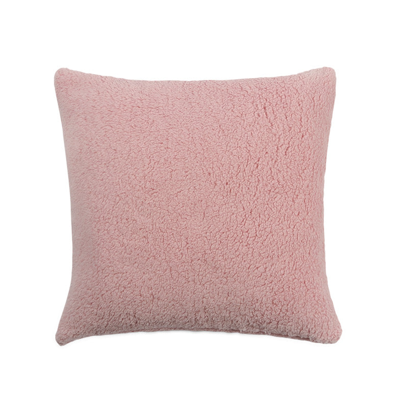 MEVAK LIVING - Housse de coussin en peau lainée M/Lamma