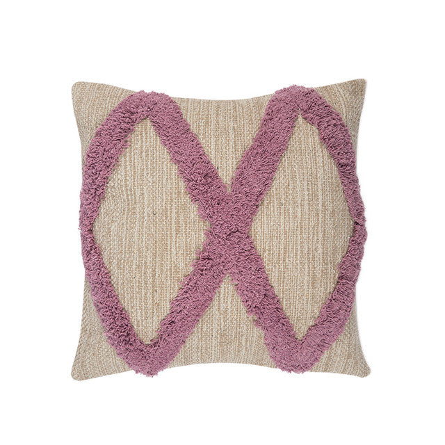 MEVAK LIVING - Housse de coussin en coton gaufré M/Miwok